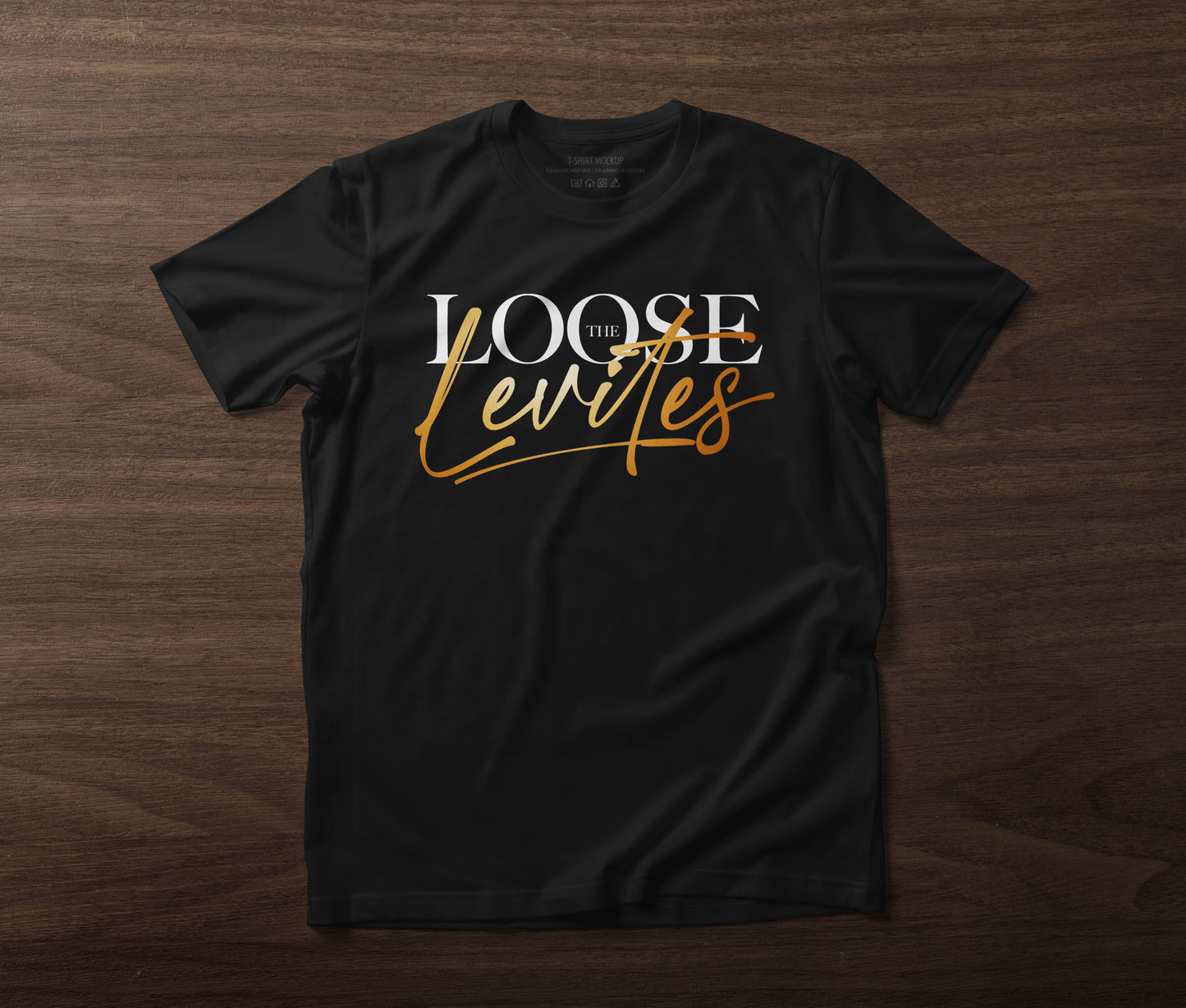 B2A Loose The Levites Black T-Shirt