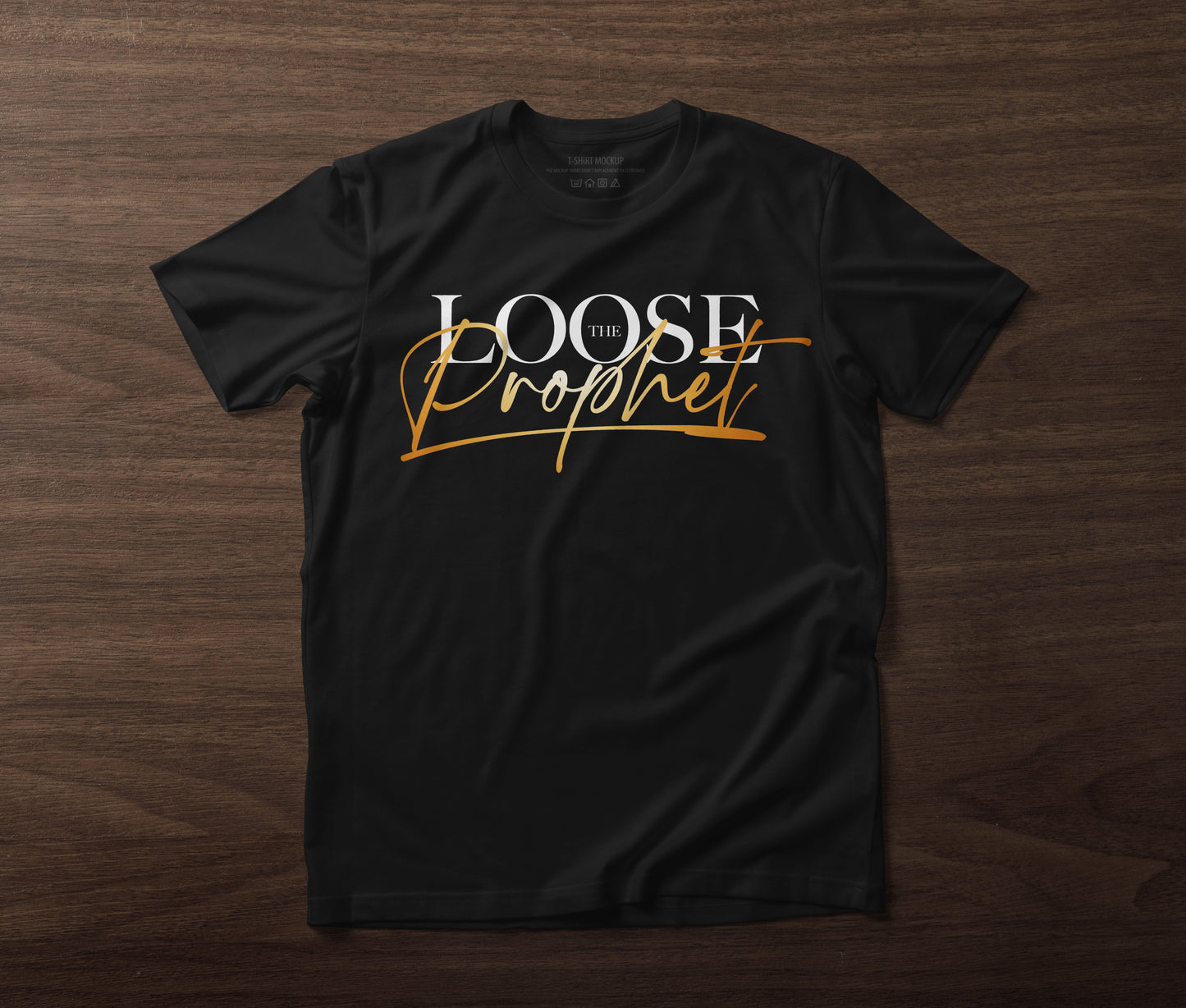 B2A Loose The Prophet Black T-Shirt