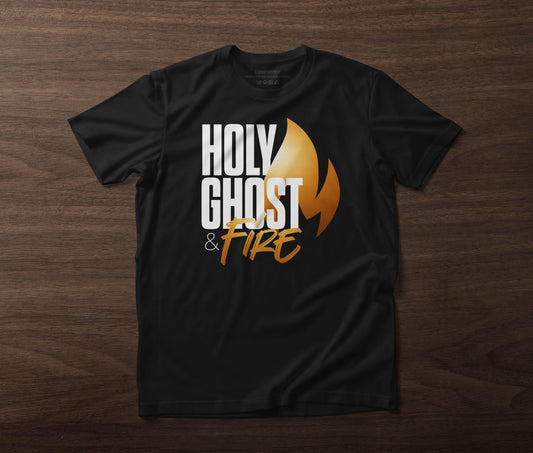 B2A Holy Ghost Fire Black T-Shirt