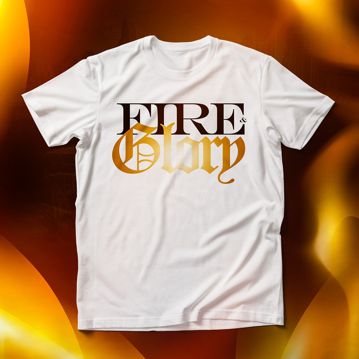 Fire & Glory White T-Shirt