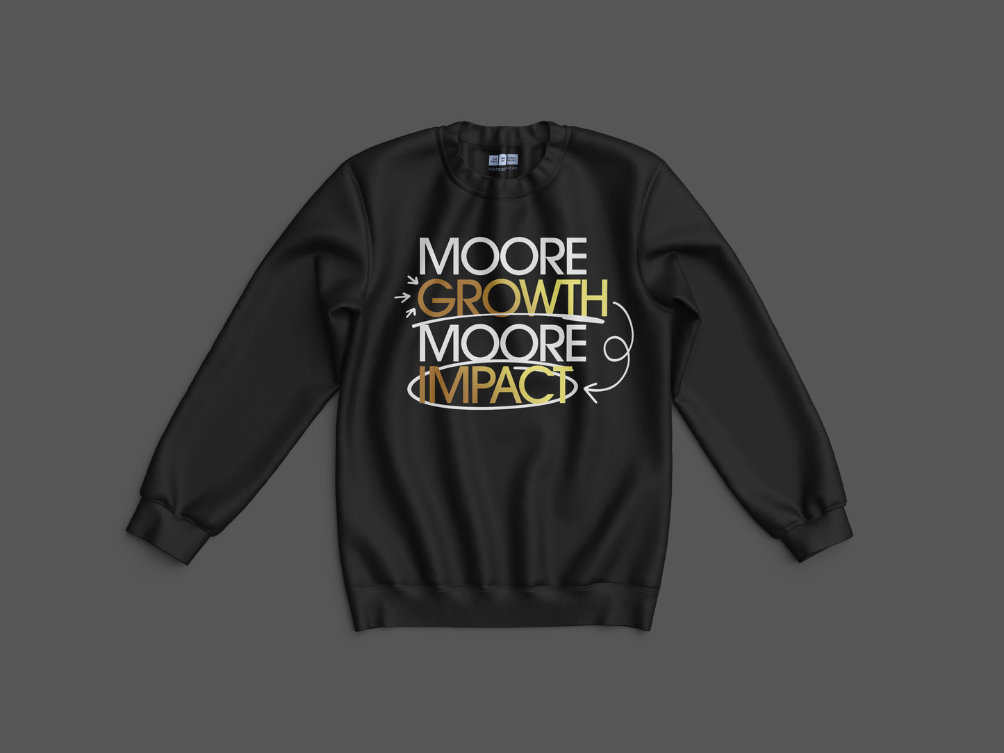 Moore Growth Black Sweatshirt