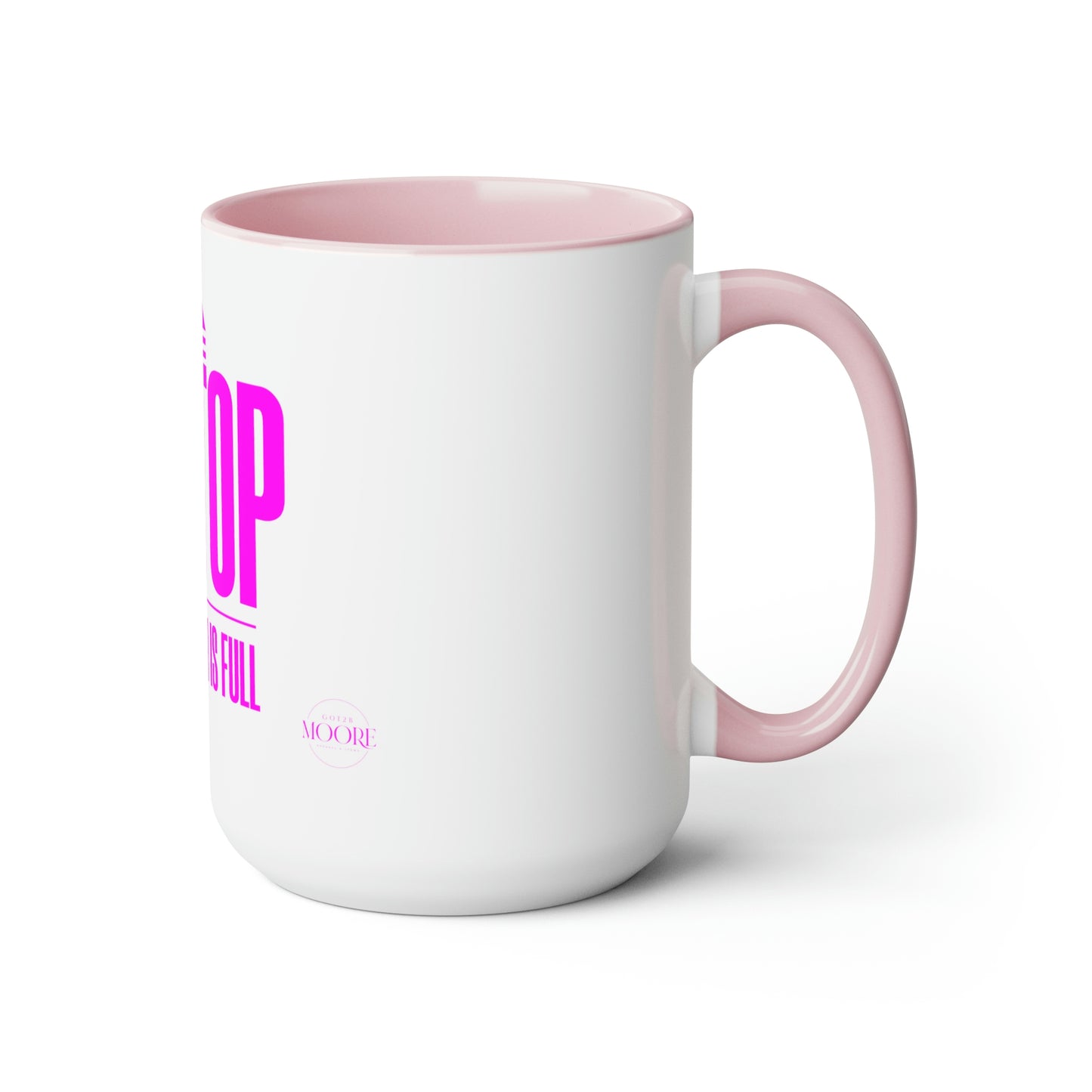 Two-Tone Coffee Mugs, 15oz