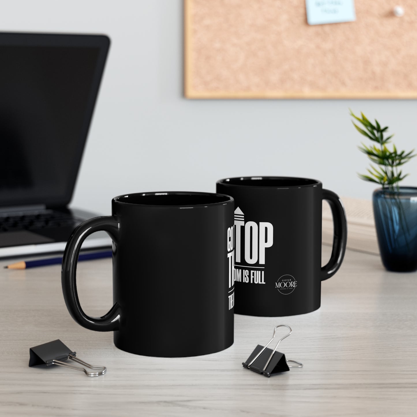 11oz Black Mug