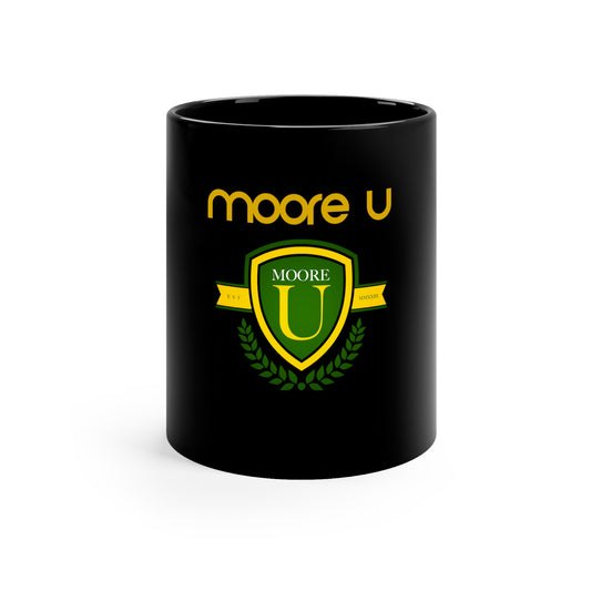 Moore-U 11oz Black Mug