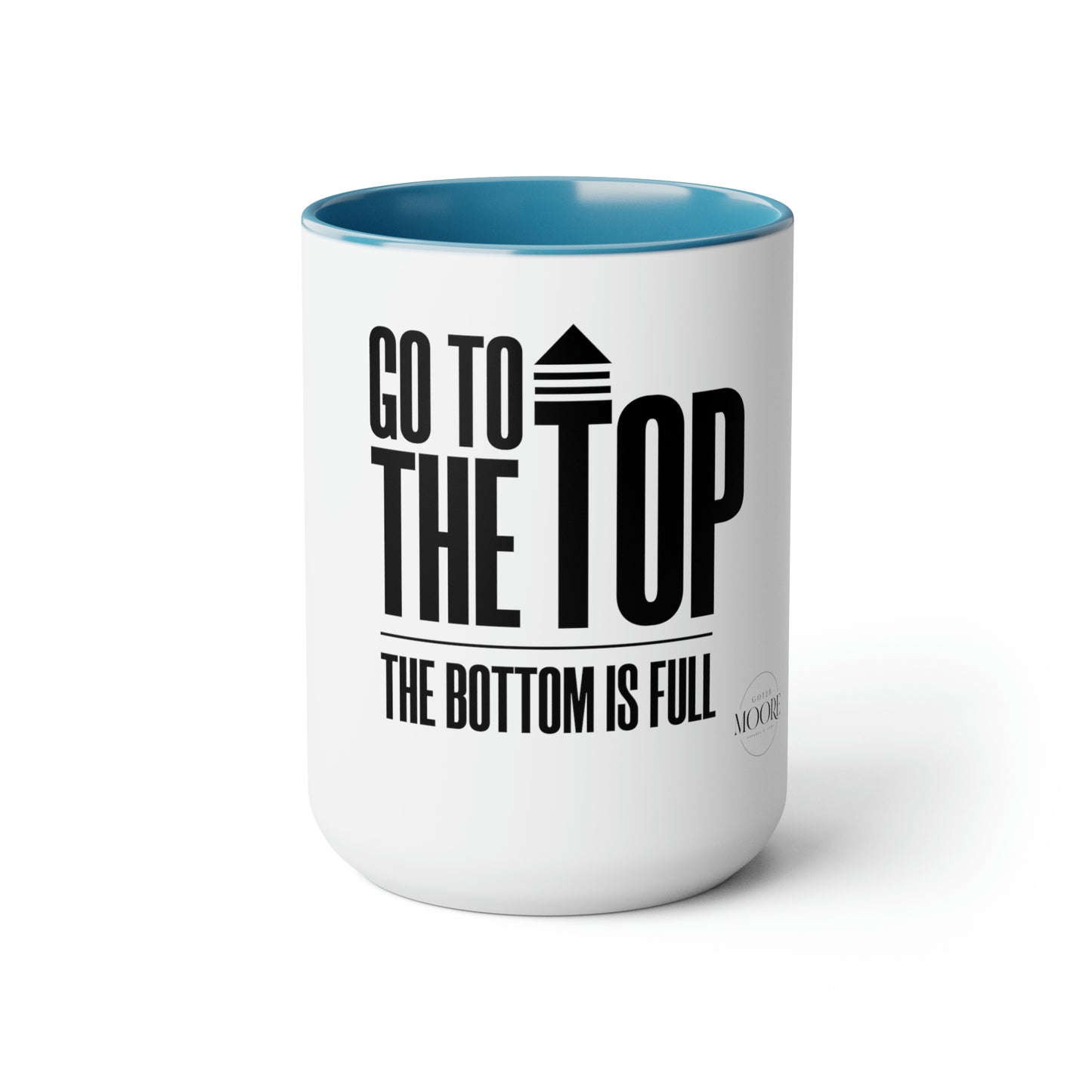 Two-Tone Coffee Mugs, 15oz