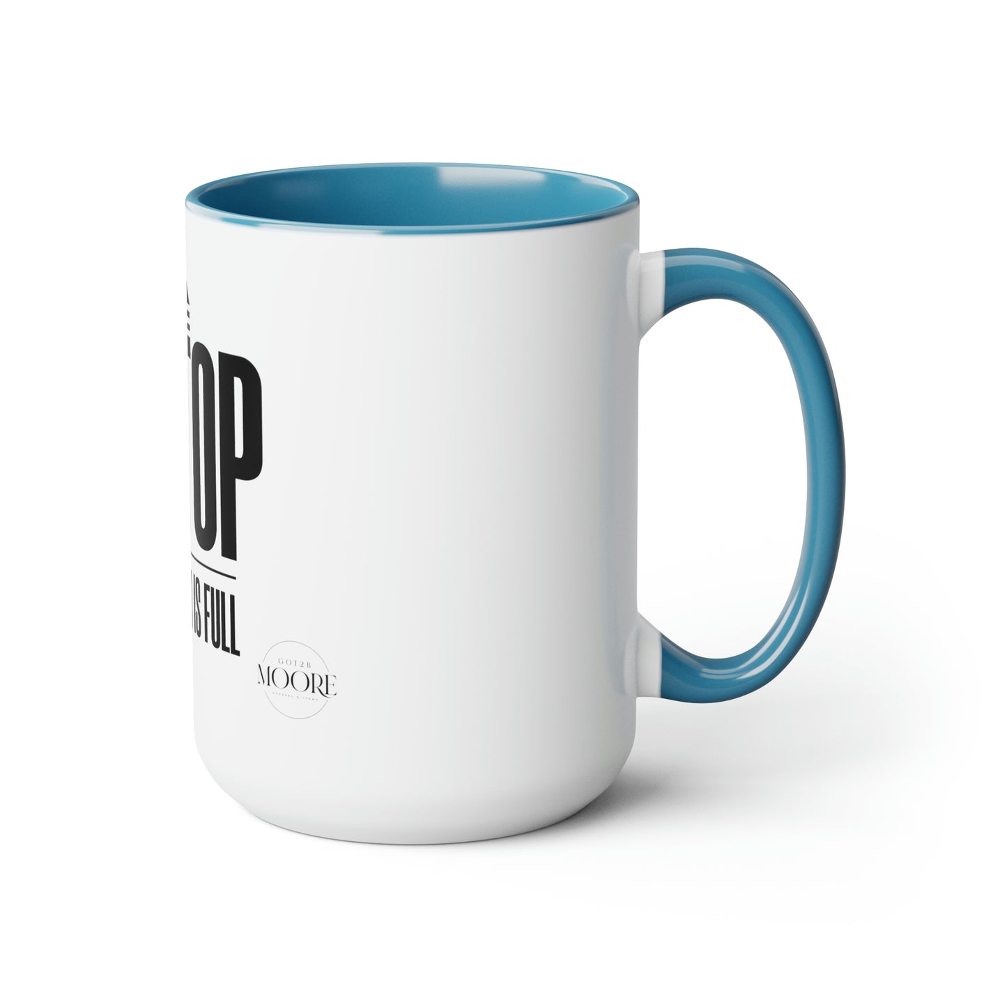 Two-Tone Coffee Mugs, 15oz