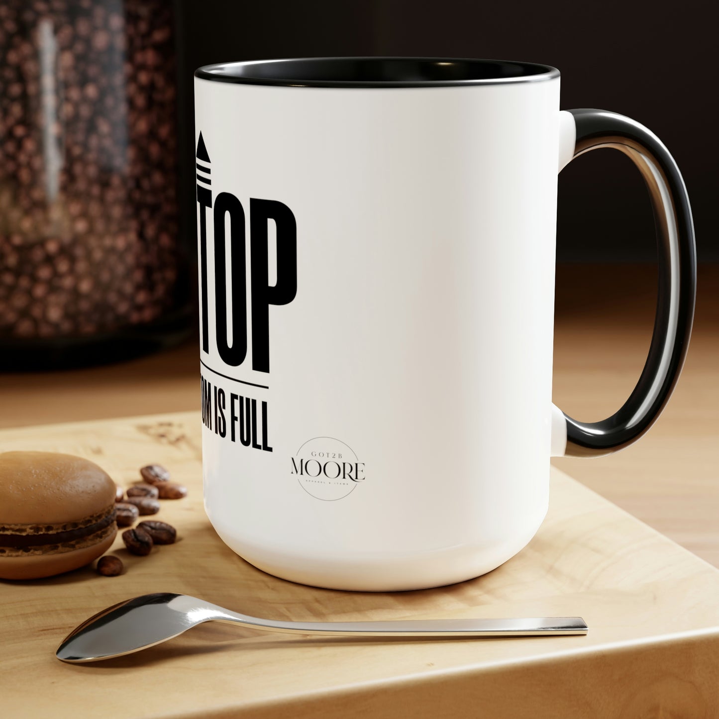 Two-Tone Coffee Mugs, 15oz