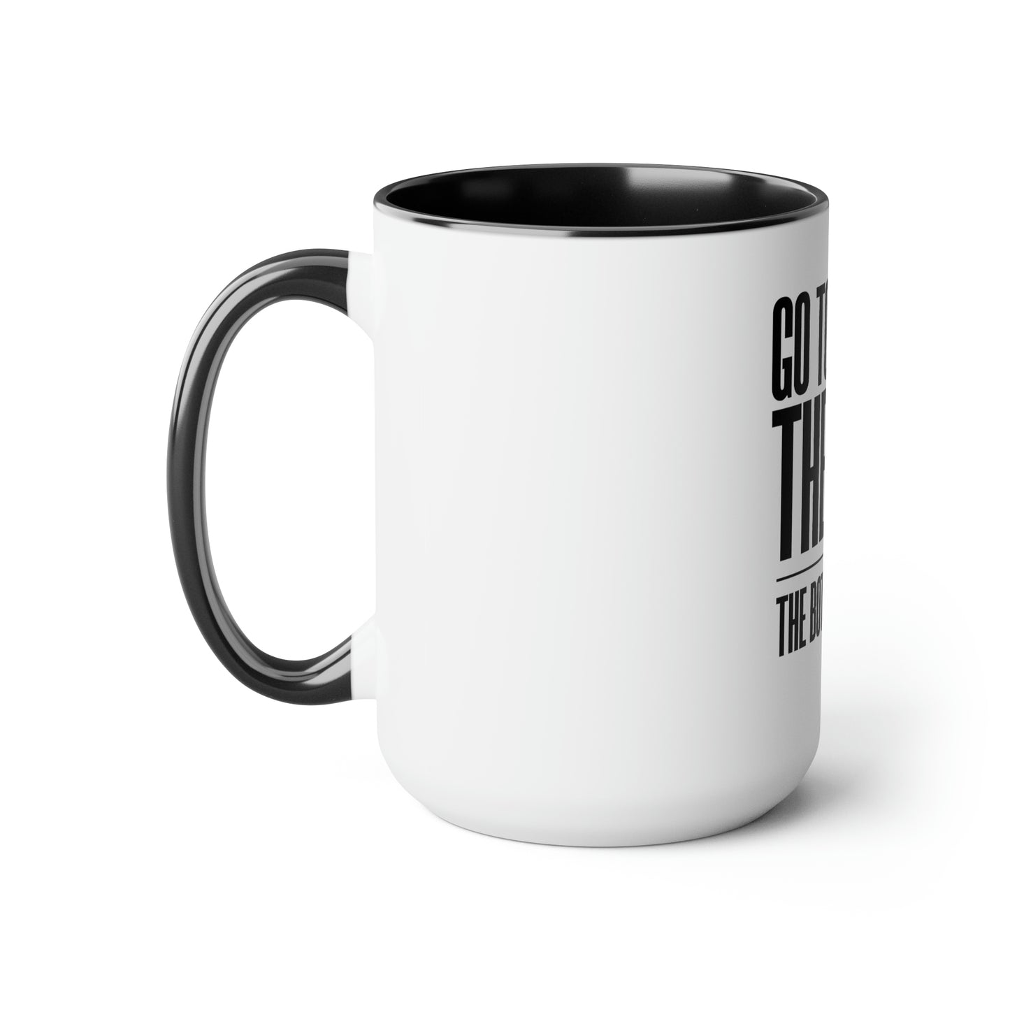 Two-Tone Coffee Mugs, 15oz