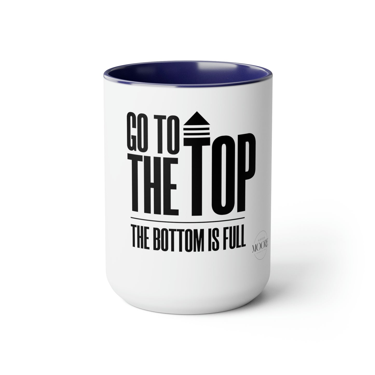 Two-Tone Coffee Mugs, 15oz